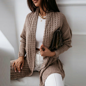 Deep V Neck Knitted Sweater - foxberryparkproducts