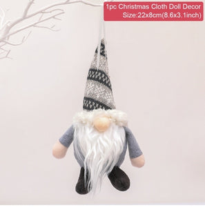 Gnome Christmas Faceless Doll  Decorations - foxberryparkproducts