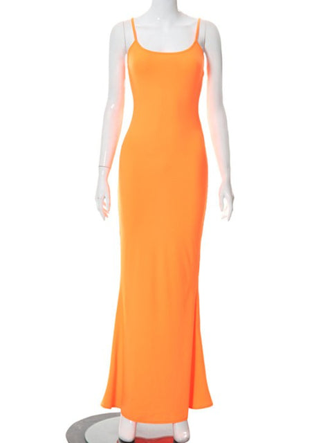 Backless Long Maxi Dress - foxberryparkproducts