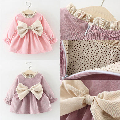 Girl Dress 3M-3Y Newborn Kids Baby Girl Winter Warm Clothes - foxberryparkproducts