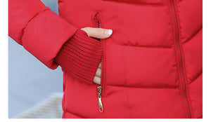 Fashion Women's Mid-length Thick Down Padded Jacket