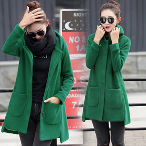 Autumn Winter Women's Fleece Jacket - foxberryparkproducts