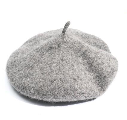 Autumn Winter Hat 100%  Wool Thick  Berets French Artist Beret - foxberryparkproducts