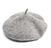 Autumn Winter Hat 100%  Wool Thick  Berets French Artist Beret - foxberryparkproducts