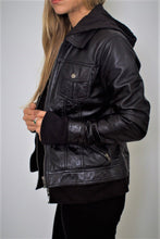 Load image into Gallery viewer, Annalise Womens Leather Jacket - foxberryparkproducts
