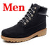 Winter Men Boots PU Outdoor Snow Ankle Boots - foxberryparkproducts