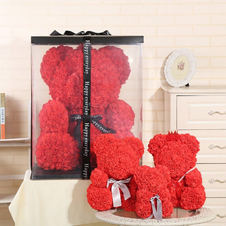 Red Rose Teddy Bear - foxberryparkproducts