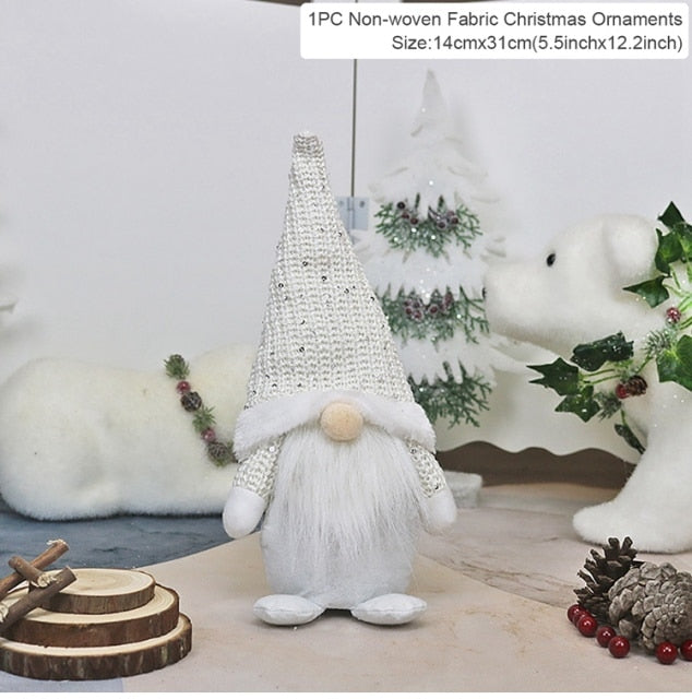 Gnome Christmas Faceless Doll  Decorations - foxberryparkproducts