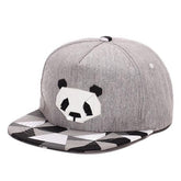 fashionspring and summer lovers baseball cap hip-hop hat male Ms. cute panda zebra rubber hatsnapback Flat-brimmed hat - foxberryparkproducts