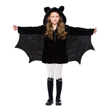 Load image into Gallery viewer, Halloween Children&#39;s Costume Black Bat Cosplay Costumes - foxberryparkproducts

