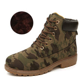 Winter Men Boots PU Outdoor Snow Ankle Boots - foxberryparkproducts