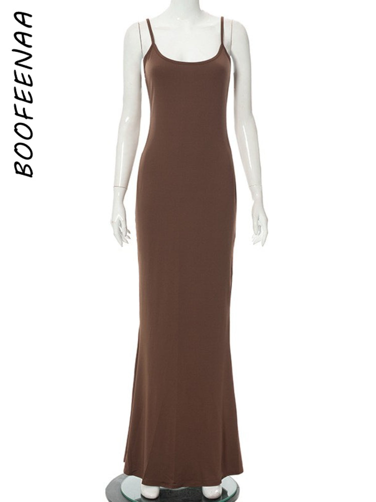 Backless Long Maxi Dress - foxberryparkproducts