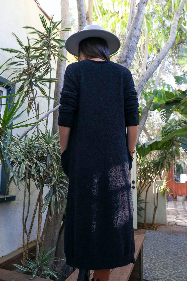 Boucle Longline Cardigan - foxberryparkproducts