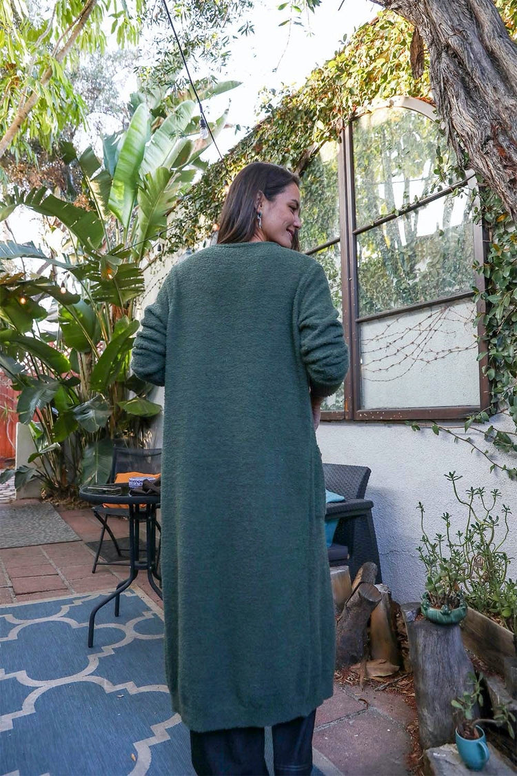 Boucle Longline Cardigan - foxberryparkproducts