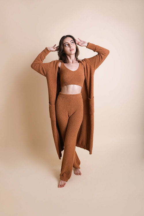 Boucle Longline Cardigan - foxberryparkproducts