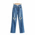 Ripped Flare Pants - foxberryparkproducts