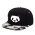 fashionspring and summer lovers baseball cap hip-hop hat male Ms. cute panda zebra rubber hatsnapback Flat-brimmed hat - foxberryparkproducts