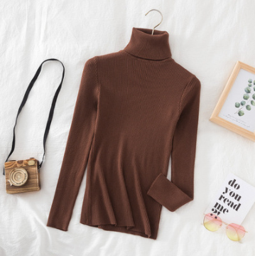 Pullover Women Knitted Turtleneck Sweater - foxberryparkproducts