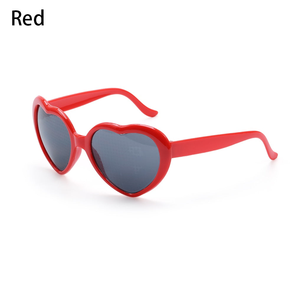 Love Heart Shaped Effects Glasses - foxberryparkproducts