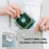 Mini Cooling Foldable Neck Hanging Fan - foxberryparkproducts