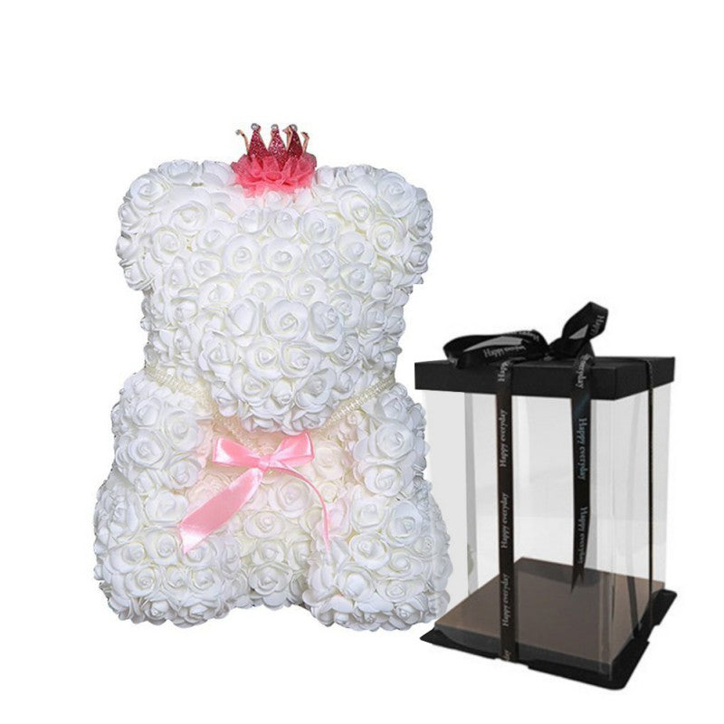 Red Rose Teddy Bear - foxberryparkproducts
