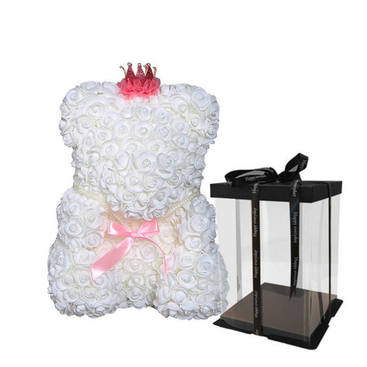Red Rose Teddy Bear - foxberryparkproducts
