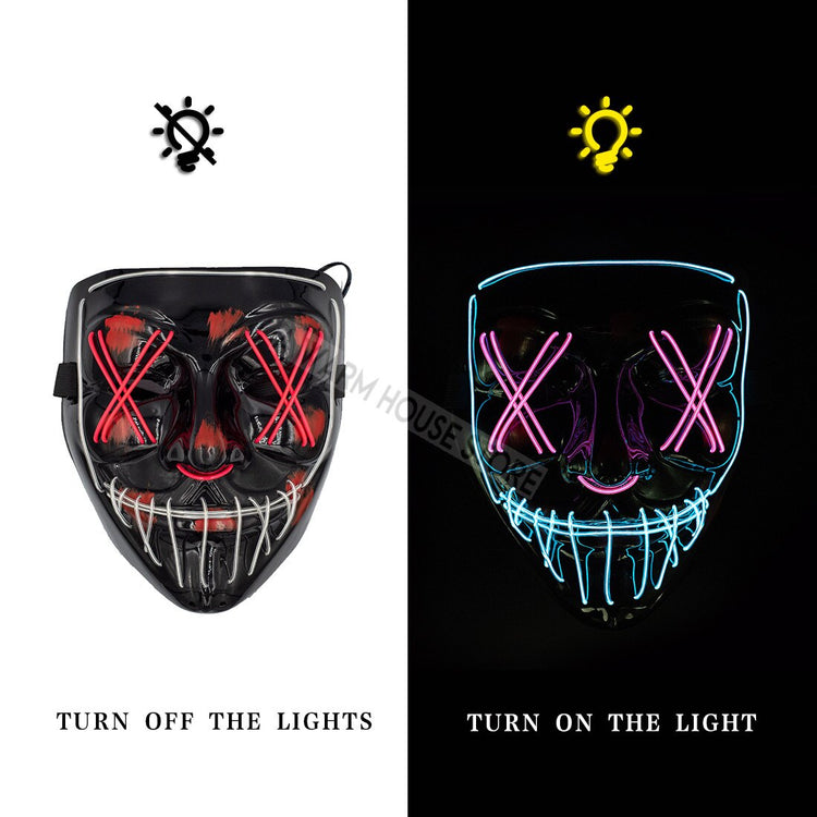 HALLOWEEN LED MASK - foxberryparkproducts