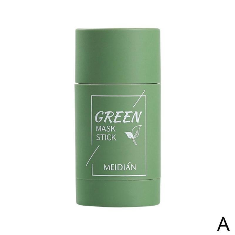 Green Tea Cleansing Clay Stick Mask Acne Cleansing Beauty Skin Green Tea Moisturizing Hydrating Whitening Care Face - foxberryparkproducts