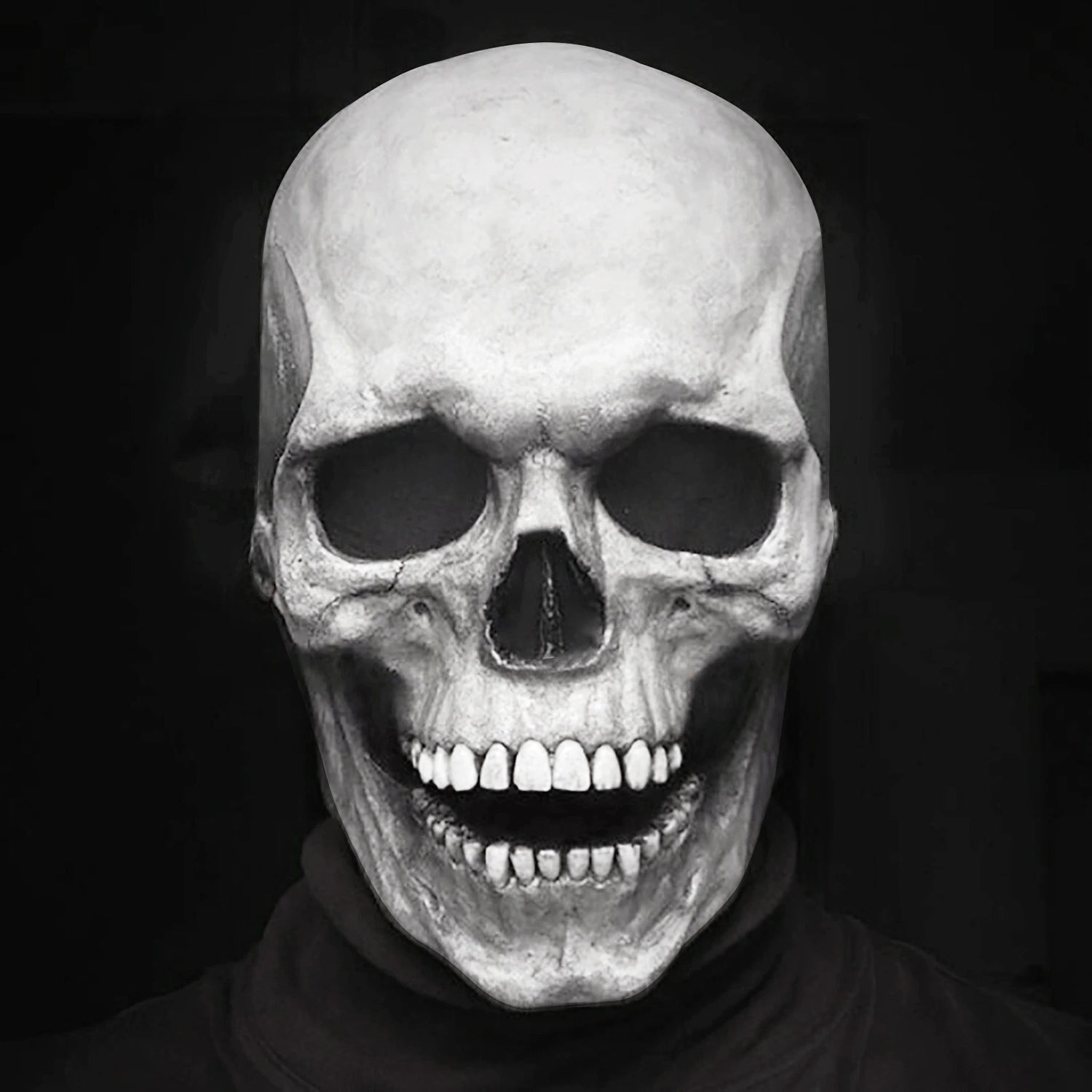 Full Head Skull Skeleton Mask Halloween Costume - foxberryparkproducts