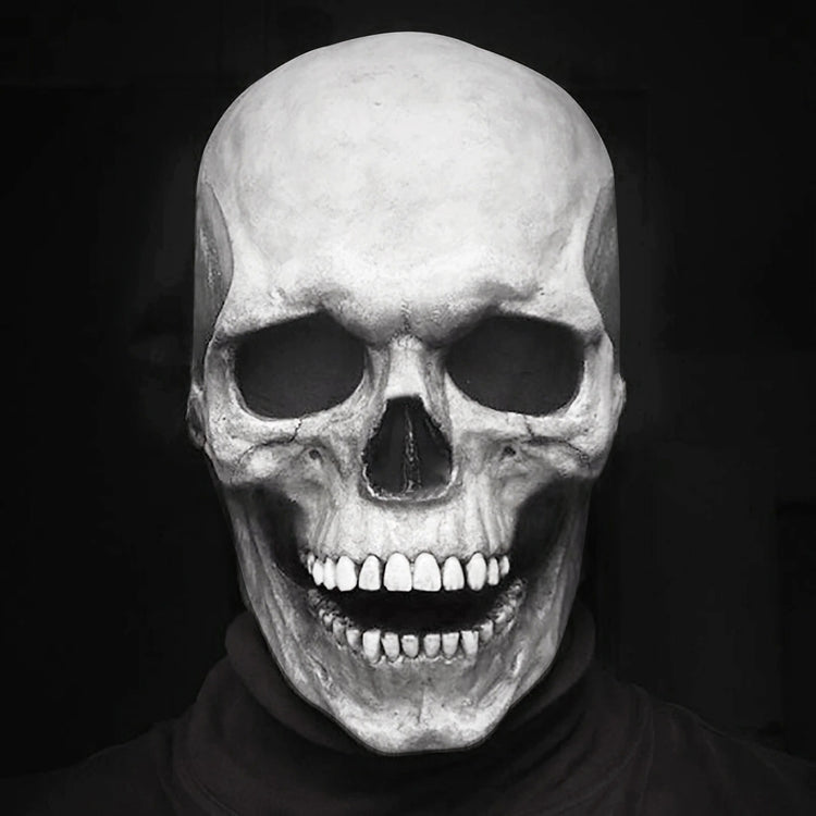 Full Head Skull Skeleton Mask Halloween Costume - foxberryparkproducts