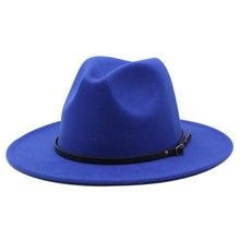 Load image into Gallery viewer, Multicolor Wool Jazz Fedora Hats

