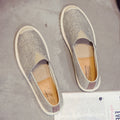 Breathable Linen Canvas Shoes For Men - foxberryparkproducts
