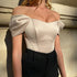 Elegant Satin Top - foxberryparkproducts