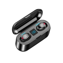 Load image into Gallery viewer, New F9 Wireless Headphones Bluetooth 5.0 Earphone TWS HIFI Mini In-ear Sports Running Headset Support iOS/Android Phones HD Call - foxberryparkproducts
