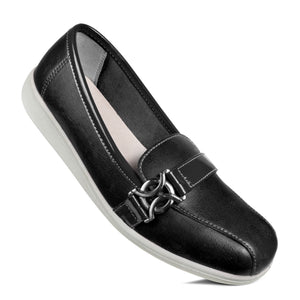 Aerosoft Sizigy Women’s Comfortable Flat Loafers - foxberryparkproducts