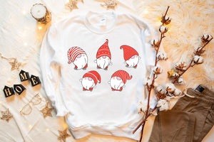 Cute Gnomes Christmas Sweatshirt - foxberryparkproducts
