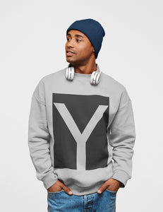 Mens Y Logo Crewneck Sweatshirt - foxberryparkproducts