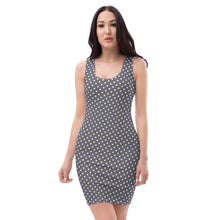 Load image into Gallery viewer, Gray Polka Dot Dress - foxberryparkproducts
