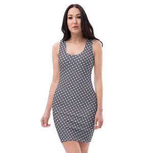 Gray Polka Dot Dress - foxberryparkproducts