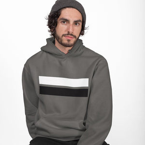 Mens Double Strip Hoodie - foxberryparkproducts