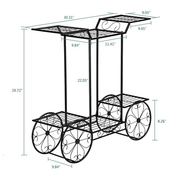 Plant Stand for Indoor and Outdoor Flower Pot Shelf - foxberryparkproducts