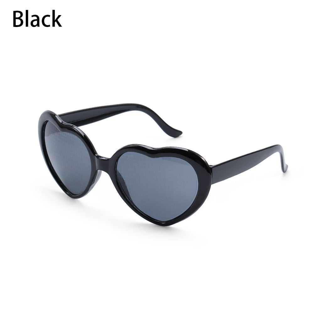 Love Heart Shaped Effects Glasses - foxberryparkproducts