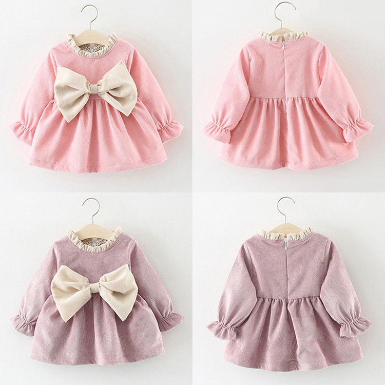 Girl Dress 3M-3Y Newborn Kids Baby Girl Winter Warm Clothes - foxberryparkproducts