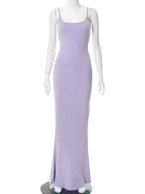 Backless Long Maxi Dress - foxberryparkproducts