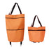 Folding Shopping Pull Cart Trolley Bag With Wheels Foldable Shopping Bags  Reusable Grocery Bags Food Organizer Vegetables Bag - foxberryparkproducts