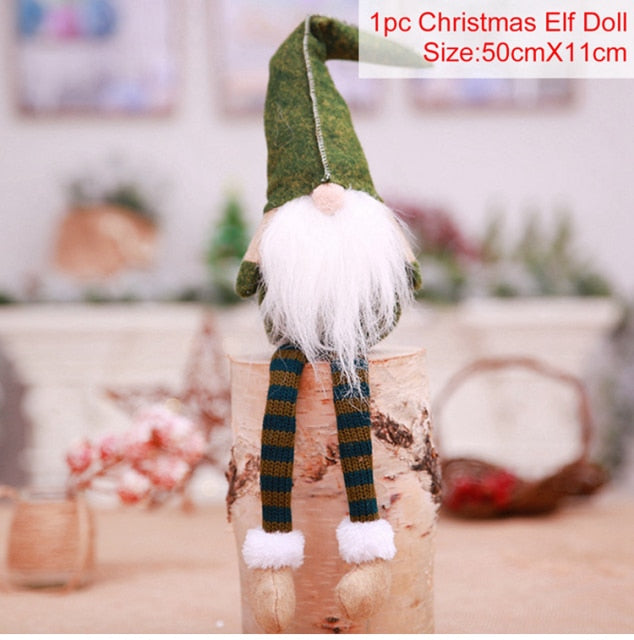 Gnome Christmas Faceless Doll  Decorations - foxberryparkproducts