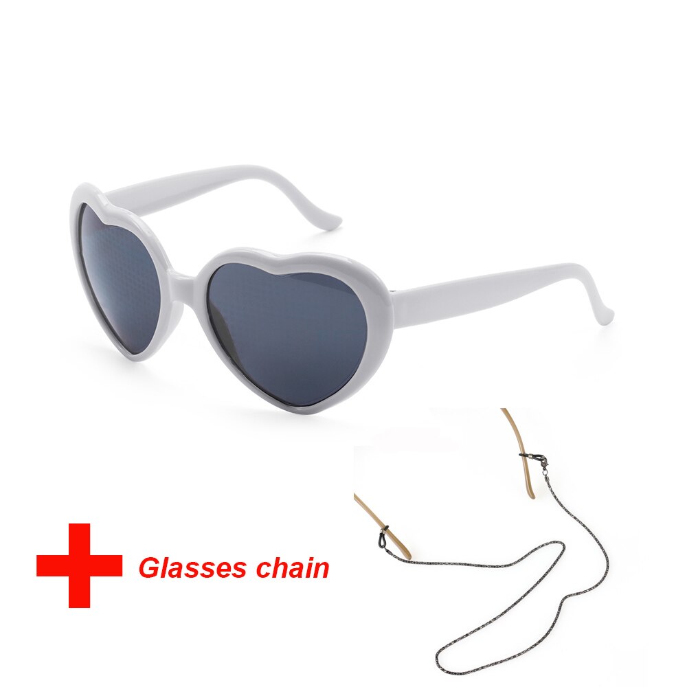 Love Heart Shaped Effects Glasses - foxberryparkproducts