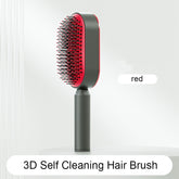 Self Cleaning Hair Brush For Women - foxberryparkproducts