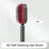 Self Cleaning Hair Brush For Women - foxberryparkproducts