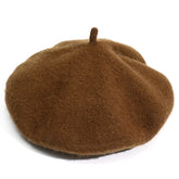 Autumn Winter Hat 100%  Wool Thick  Berets French Artist Beret - foxberryparkproducts